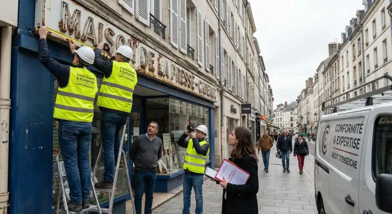 Mise en conformité - Dossier & réglementation | Monsieur Enseigne