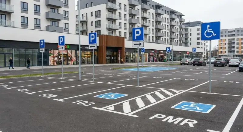 Signalétique de parking - Totems & signalétique extérieure | Monsieur Enseigne
